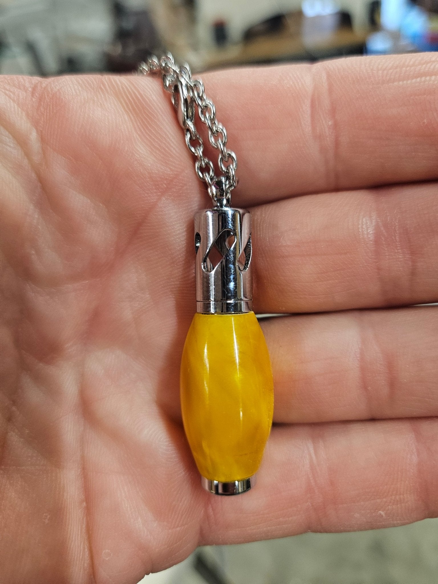 Essential Oil necklace - Platte valley woodworks